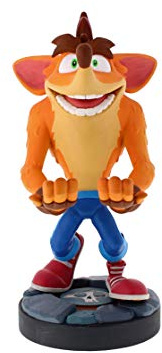 Cableguys Crash Bandicoot 4 Controller Halter & Handy Ständer - Gaming Zubehör für Zimmer und Schreibtisch-Setup, Ständer Kompatibel mit Xbox-, PlayStation- & den meisten Standard-Controllern