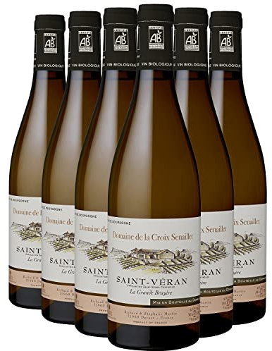 Saint-Véran La Grande Bruyère - Blanc 2021 - Domaine de la Croix Senaillet - Vin Blanc de Bourgogne (6x75cl) BIO