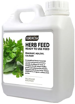 UK GROW Premium Plant Nutrient – Unlock the Full Potential of Your Plants! (500ml, Herb)