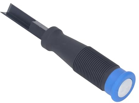 Rättvinklad Hörnmejsel wood chisel for door strike plate ChromeSteel Professionell Trämejsel med TPR-handtag, Rättvinklad Stämjärn i Kromstål, Hörnstansmejsel Scalpelli per legno