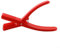 Oniissy Shrimp Prawn Peeler,Shrimp Peeler-Knife Crawfish Sheller Seafood Tool,Lightweight Shrimp Plastic Shrimp Peeling Peeler For Effortless Peeling,Seafood Tool(Red)