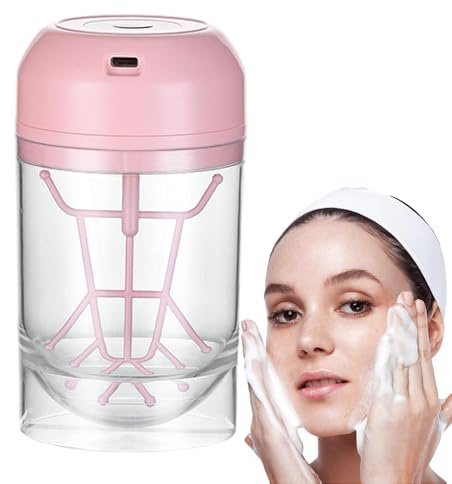 Dispensador de espuma - Dispensador de espuma de limpieza, dispositivo de limpieza facial eléctrico | Dispensador de espuma, accesorio para el cuidado de la piel, generador de para mujeres