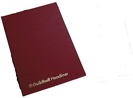 Guildhall Spaltenbuch mit Kopfleiste Serie 38 6 Spalten 80 Blatt 298 x 203 mm