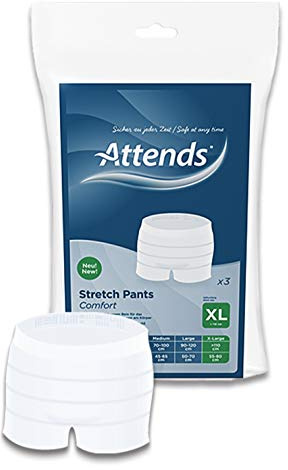 Attends Stretch Pants Comfort Size XL Pack of 3