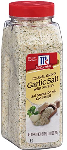McCormick Coarse Grind Garlic Salt With Parsley, 28 oz