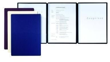 Pagna Job Application Folder Premium Edition Straight 3-Part, Made from High Quality Premium Card