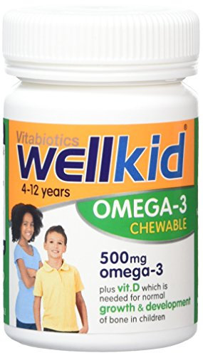 Vitabiotics Wellkid Omega-3 Chewable - 60 Capsules