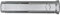 fischer 48323 Einschlaganker EA II M 8 x 40, Silber