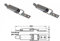 Model Railway Baseboard / Table Locking Spring Clip (8)