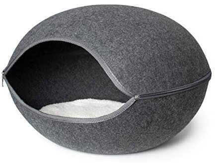 Karlie Katzeniglu Innu Filz L: 60 cm B: 57 cm H: 41 cm grau