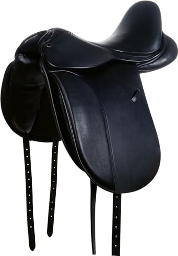 HKM Selle da dressage-13015 Selle da dressage Nero 16,5