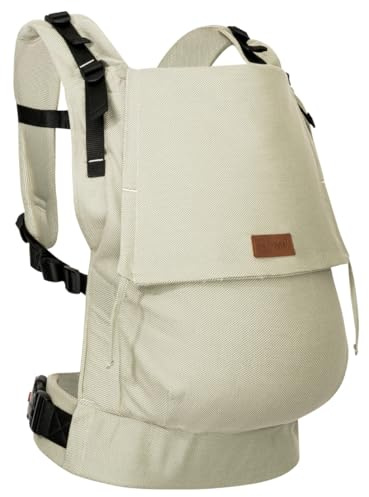 Hoppediz Buckle Toddler, Babytrage für Kleinkinder (9-25 kg), Design Elba