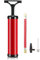 Portable Ball Pump Inflator Kit (4-Piece) Hand Air Pump with Needle, Nozzle & Extension Hose For Basketball, Football, Volleyball, Rugby, Balloons & Inflatables