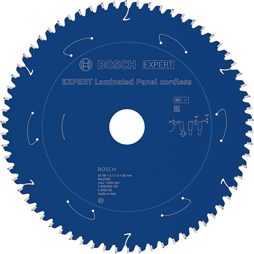 Bosch 1x EXPERT Laminated Panel Cordless cirkelsågklinga för bordscirkelsåg