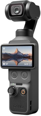 DJI Osmo Pocket 4 Combo Standard, videocamera vlog tascabile con gimbal