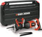 BLACK+DECKER RS1050EK-QS Scie sabre filaire, Vitesse variable 6 positions de 800 à 2400 crs/min - 3 lames - Livrée en coffret 1050W, Noir, Orange, 28 mm