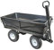 The Handy THMPC Multi-Purpose Garden Cart or Flat Bed Trailer 300kg Capacity with Puncture Proof Wheels and Tipping Function - 2 Year Guarantee