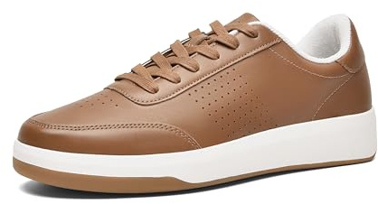 Bruno Marc Zapatillas de Deporte de Moda para Hombre, Zapatos Casuales.,Size 41.5,Marrón,SBFS2322M