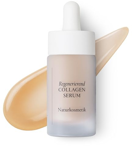 SANKT LEONHARDS - Regenerierendes Collagen Serum - 30ml - fördert die Collagen-Produktion & verbessert die Hautelastizität - mit Bio-Molke, Akazie, Vitamine B2 & C, Holunderblütenextrakt & Grünem Tee
