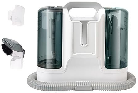 KUOYTT Máquina de Limpieza de Telas, máquina de Limpieza de Cortinas y alfombras multifunción con succión a Chorro, aspiradora doméstica para Limpiar alfombras, tapizados y automóviles, A