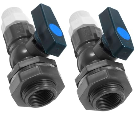 Yardwe 2piezas Conector De Válvula De Barril De Lluvia Desviador De Agua para Bajante y Manguera De Jardín Accesorios para Barriles De Lluvia