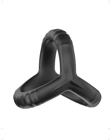 KONFEN Triangolo Anelli Pene Elastici in Silicone Sex Toy Uomini Coppia Ritardanti Uomo Cockring Anello Stimolazione Sessuali Ritardare Cock Ring Fallico Rafforzare L'erezione Prolungare Rapporti