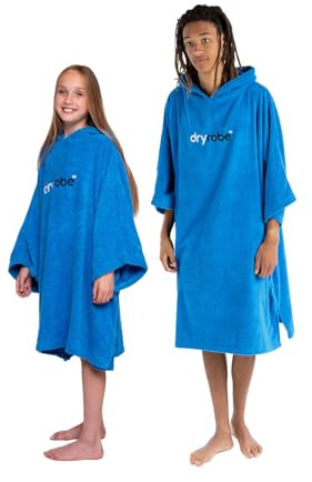 Dryrobe Organic Cotton Short Sleeve Towel Cobalt Blue