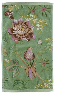 Pip Studio Gästehandtuch Set/3 Secret Garden Grün 30X50cm