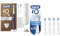 Oral-B iO8 Violet Ametrine Electric Toothbrush + Oral-B iO Assorted White Toothbrush Heads x 7