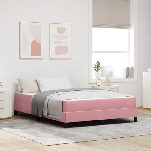 vidaXL Boxspring Säng i Sammet med Skummadrass - Moderna, Bekväma och Lyxiga