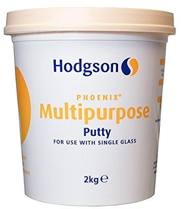 Hodgson Multipurpose Glazing Putty - Natural 2kg