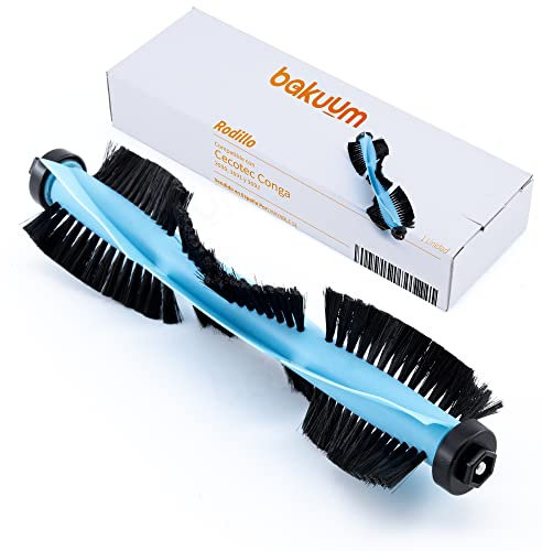 CECOPARTS Rodillo principal, cepillo central para Cecotec Conga Series 3090. Cepillo para robot aspirador multifunción.