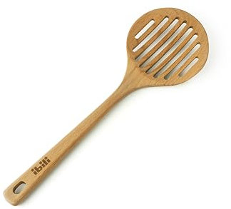 IBILI - Schiumarola di legno 34 cm - Legno di Faggio con rivestimento ad olio