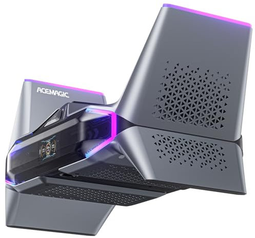 ACEMAGIC Warlord Mini M2A Mini Gaming PC, Intel i7-12700H (14C/20T, bis zu 4.7GHz), RTX3060M Graphics, 32GB DDR5 1TB NVME SSD Micro Ordenador WiFi6 | Dual 2.5G LAN