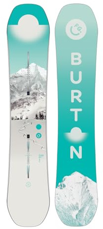 Burton - Feelgood First Tracks Women's Snowboard - Women - Size 146 - White