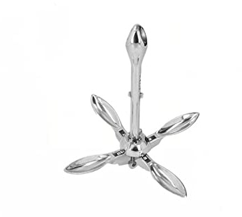 0,7 Kg, 1,5 Kg, 2,5 Kg, 3,2 Kg 316 Accesorios De Yate Marino De Acero Inoxidable Ancla De Hardware Marino Ancla Plegable Ancla De Paraguas(5kg)
