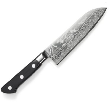 Tojiro Damaskus Pro 63 Santoku Damast