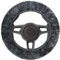 Walser Lammfell Lenkradbezug Auto, 100% Lammfell Lenkradschutz Auto, Auto Lenkradbezug, Lenkradbezug Fell, Lenkrad Bezug, Auto Winter Zubehoer, Lenkradbezug Winter, Lenkrad Wärmer anthrazit 19545