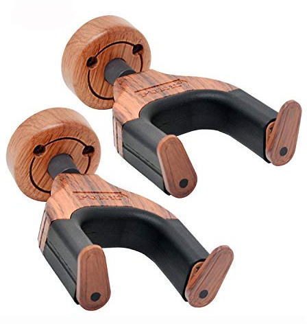 PUNK Guitar Wall Mount Guitar Hanger,Guitar Hook Guitar Stand,Auto Lock Guitar Wall Hanger,for Acoustic,Electric,Classical,Bass -2-pcs