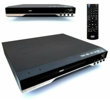OISE ART STORE Trade Shop - Lettore Dvd Hdmi USB Display Dvd-r CD Mp3 Mp4 Telecomando Multilingua Dv3800