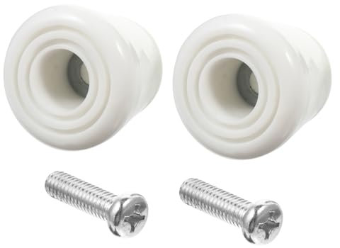 HANABASS 8 STK Bremsen Für Rollschuhe Bremse Für Rollschuhe Zehenstopps Für Streetskating Schlittschuhstopper Inline-Skate-Bremse Bremsblock Für Rollschuhe Rollenzehe Stoppt Skaten Weiß Pu