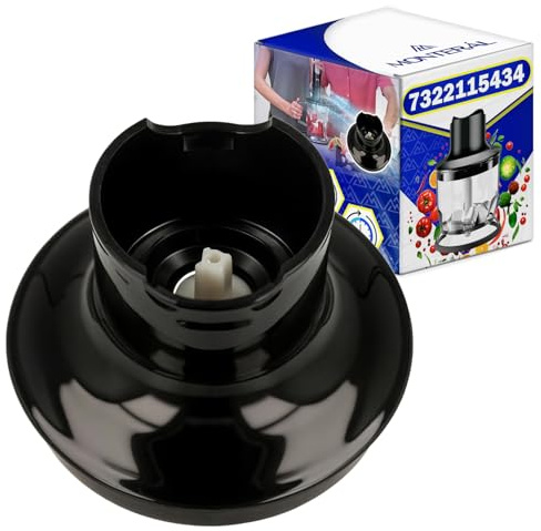 MONTERAL Getriebedeckel für Stabmixer mit Originalcode 7322115434 für den HC 350 ml Behälter für Braun Multiquick - Garantie 10 Jahre