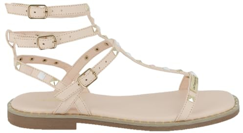 LES TROPEZIENNES PAR M. BELARBI Coralie, Zapatos de la Ciudad Sandalia Mujer, Nude Multi, 39 EU