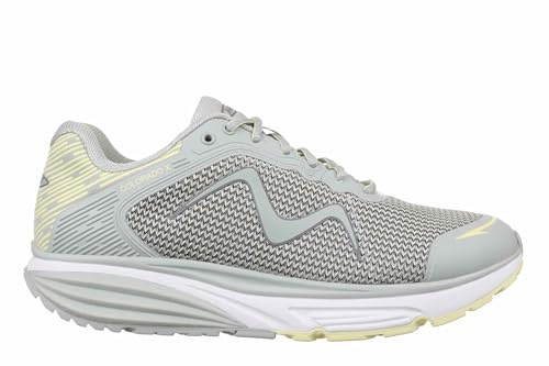 MBT Colorado X Women's Trainers Modern Style. Anatomical and Comfortable Running Shoes. Physiological Comfort and Stability Footwear with Curved Sole. Running Sneakers. Colour: Grey