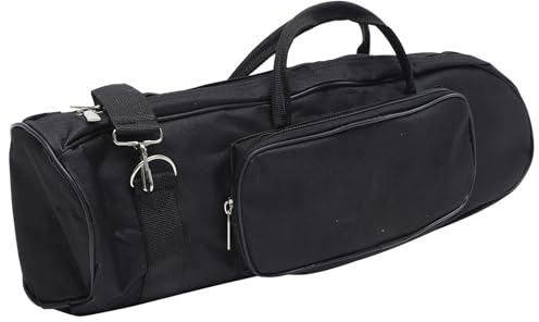 EXAOMBLE Borsa per Tromba Portatile Oxford e Cotone, Leggera e Pratica, Tracolla Comoda, per Trasporto a Mano e Uso All'aperto Colore Casuale