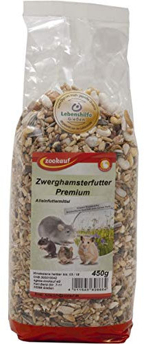 zookauf Nager Futter Premium für Zwerghamster 450 g