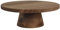 HOME DECO FACTORY, KA0327, Alzata in Acacia, Design Elegante e Moderno, Ideale per Torte e Frutta, di Facile Manutenzione, Diametro 28 cm, Colore Marrone