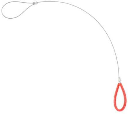 Veemoon Fune Di Sollevamento in Acciaio Attrezzo Di Sollevamento Fune Di Sicurezza in Acciaio Ad Anello