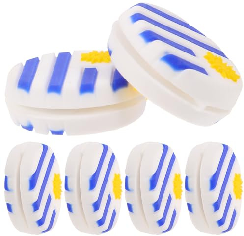 PRETYZOOM Smorzatori di Vibrazioni per Racchette da Tennis in Silicone 6 Pezzi Bandiera Uruguaiana Ammortizzatori Leggeri e Portatili per Controllo e Comfort Durante Gioco