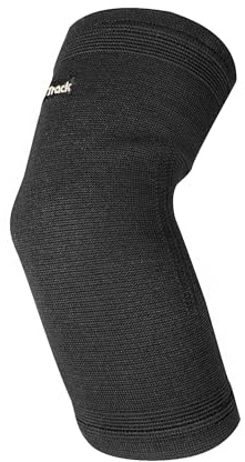 Back on Track Classic Elbow Brace 2-Way Stretch 1200 with Welltex Technology, Black, Medium